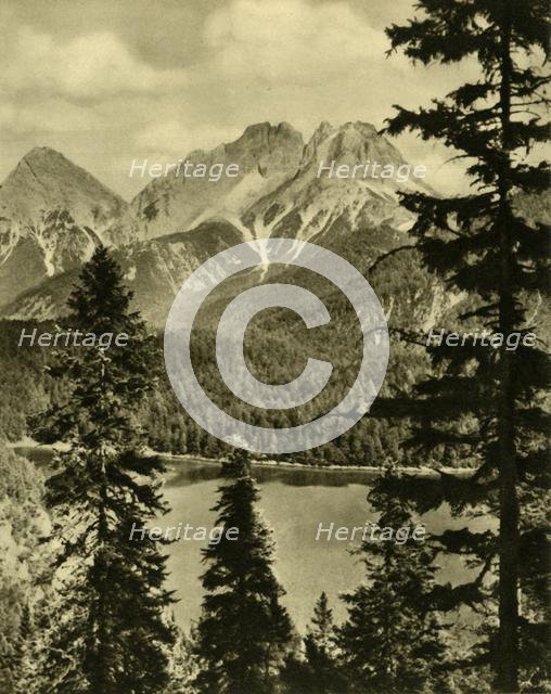The Blindsee and the Fern Pass, Tyrol, Austria, c1935. Creator: Unknown.