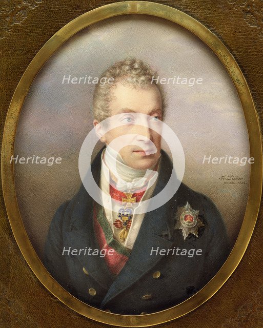 Portrait of Klemens Wenzel, Prince von Metternich (1773-1859), 1822.