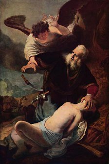 'The Sacrifice of Isaac', 1636, (1914).  Creator: Rembrandt Harmensz van Rijn.