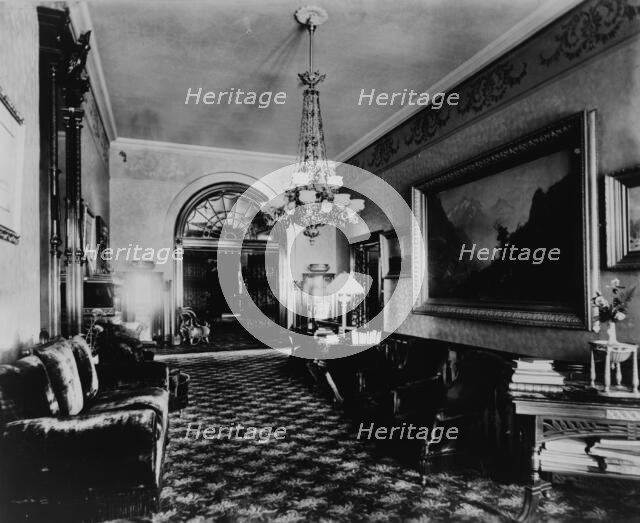 White House, east corridor, between 1889 and 1906. Creator: Frances Benjamin Johnston.