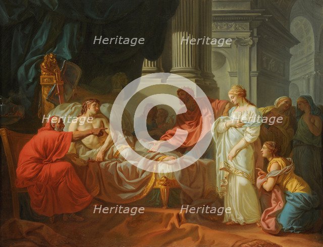 Erasistratus Discovering the Cause of Antiochus' Disease.