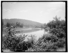 Chemung River at Waverly, N.Y., c1900. Creator: Unknown.