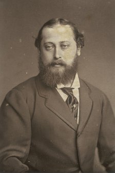 Edward, Prince of Wales, 1880s. Artist: Unknown