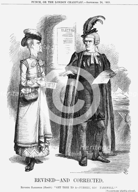 'Revised-and Corrected', 1868. Artist: John Tenniel