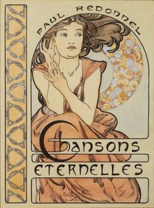 Les Chansons Éternelles by Paul Redonnel, 1898. Creator: Mucha, Alfons Marie (1860-1939).