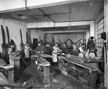 Dove Brothers propeller works, Cloudesley Place, Islington, London, January 1918. Artist: H Bedford Lemere.