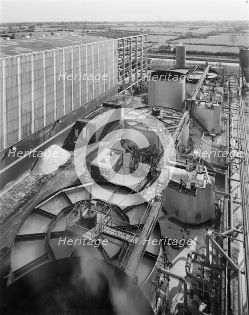 British Salt Factory, Faulkner Lane, Middlewich, Cheshire, 28/04/1971. Creator: John Laing plc.