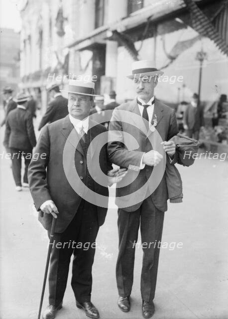 Hiram Warren Johnson & Gifford Pinchot, between c1915 and c1920. Creator: Bain News Service.