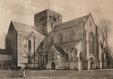 Church of the Hospital of St Cross, Winchester, Hampshire, early 20th century(?). Artist: Unknown.