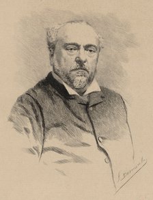 Portrait of the composer Emmanuel Chabrier (1841-1894), 1890.
