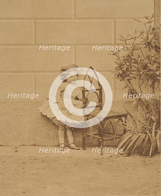 Encore la chaise rustique, 1860s. Creator: Pierre-Louis Pierson.