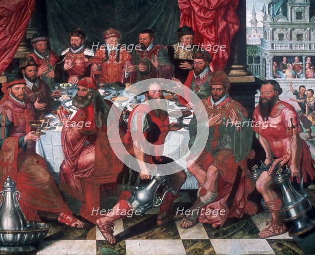 'Banquet', 1574. Artist: Antoon Claeissens