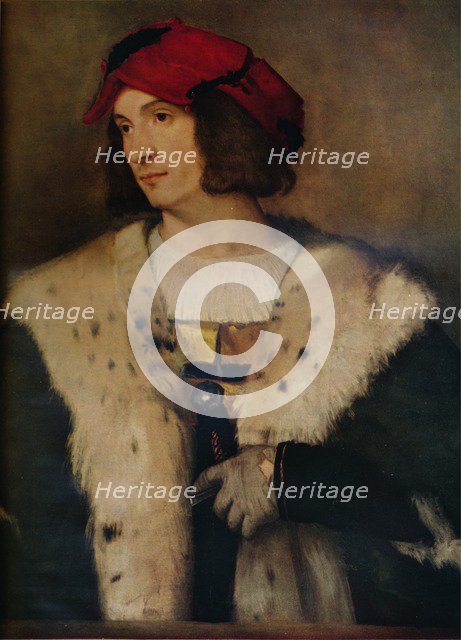 'Man in a Red Cap', c1510. Artist: Titian.