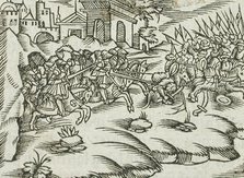 Battle Scene, 16th century. Creator: Unknown.