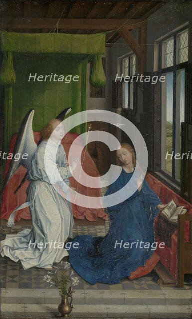 The Annunciation, 1460. Creator: Rogier Van der Weyden.