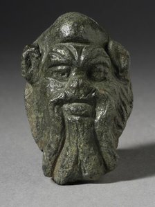 Satyr Head, Greco-Roman Period (300 BCE-200 CE). Creator: Unknown.