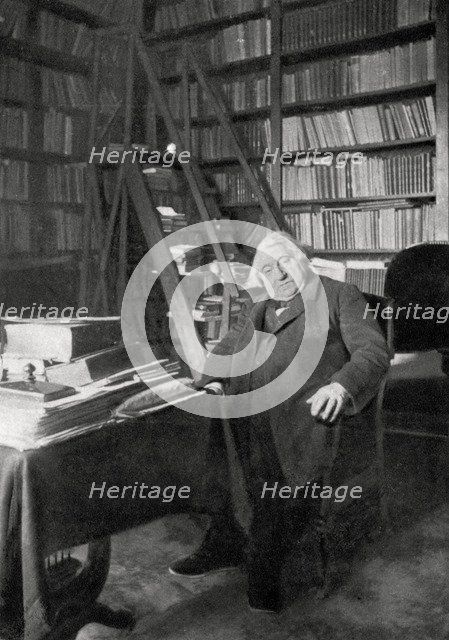 Ernest Renan, French philosopher and writer, 1890. Artist: Unknown