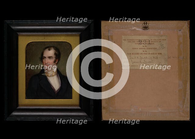 Samuel Hopkins Lambdin, 1850. Creator: James Reid Lambdin.