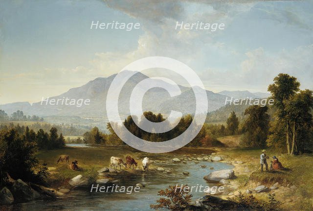 High Point: Shandaken Mountains, 1853. Creator: Asher Brown Durand.