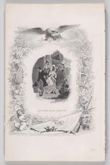 It is No Longer Lisette, from The Songs of Béranger, 1829. Creators: Melchior Péronard, Auguste Blanchard I.