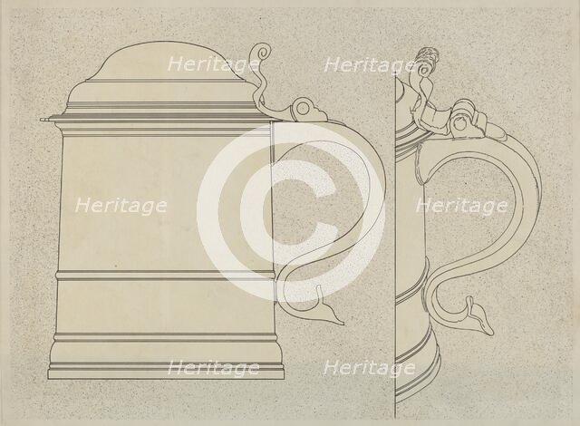 Pewter Tankard, c. 1937. Creator: Harry Goodman.