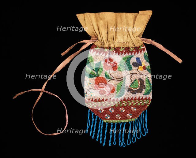 Pouch, American, 1830-60. Creator: Unknown.