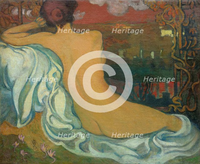 Nude at Dusk, ca 1892.