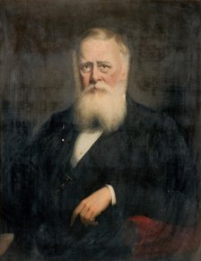 Portrait Of Thomas Phillips, 1876. Creator: James Edgell Collins.