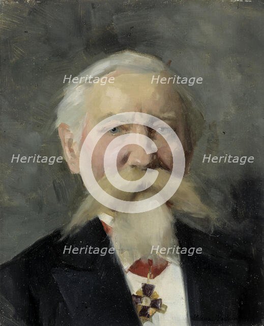 General Albert Westermarck, 1880-1885. Creator: Helena Westermarck.