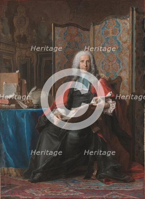 Portrait of Gabriel Bernard de Rieux, 1739-1741. Creator: Maurice-Quentin de La Tour.