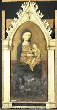 Virgin and Child, 1400-1425. Creator: Pseudo-Ambrodigio di Baldese (attributed to).