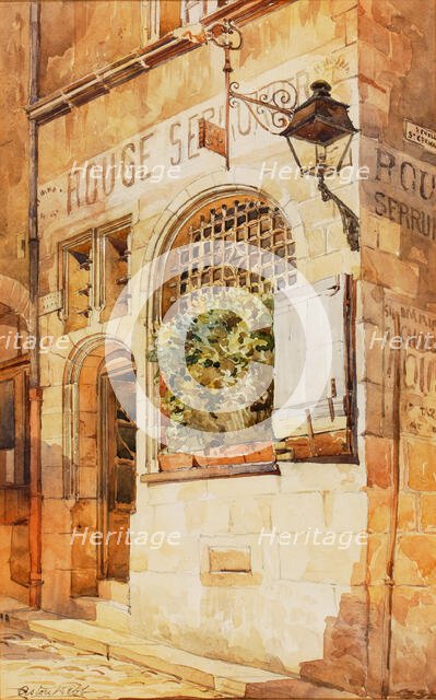 Locksmith's Shop, 1924. Creator: Sir Aston Webb.