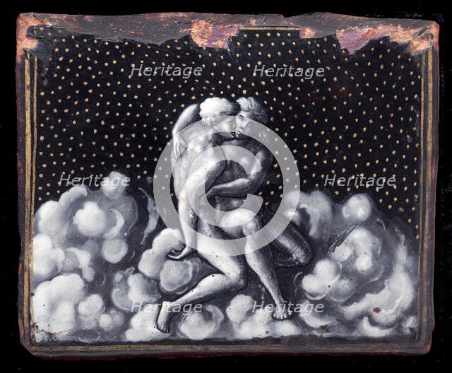 Plaque with Ixion, mid 16th century. Creator: Pierre Reymond.