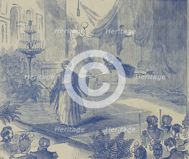 Fakir of Oolu and his Beautiful Entranced Girl, 1873. Creator: Unknown.