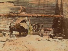 Quarrying Stone, about 1873-1883. Creator: Shinichi Suzuki I.