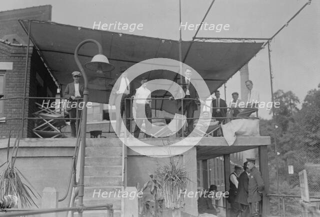 Strike breakers (subway), between c1915 and c1920. Creator: Bain News Service.