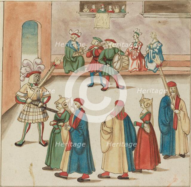 Masquerade, c. 1515. Creator: Unknown.