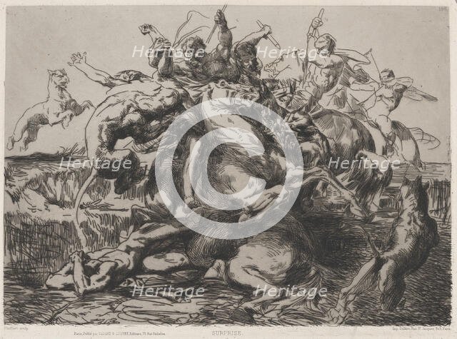 Surprise, 19th century. Creator: François-Nicolas Chifflart.