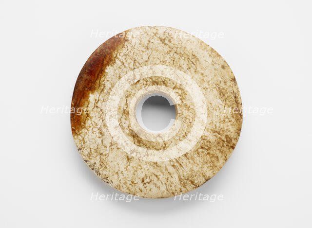 Disk (bi ?), Late Neolithic period, ca. 3300-2250 BCE. Creator: Unknown.