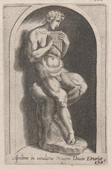 Speculum Romanae Magnificentiae: Apolinis (Apolinis in uiridario Magni Ducis Etrur..., 16th century. Creator: Anon.