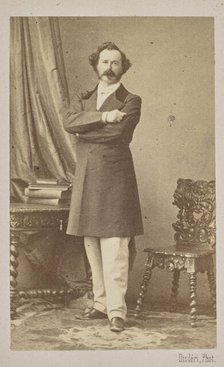 Portrait of Sir Robert Peel (1788-1850), 1862. Creator: Disdéri, André Adolphe-Eugène (1819-1889).