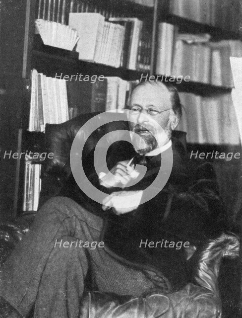 Hippolyte Taine, French critic and historian, 1890.Artist: Chevrillon