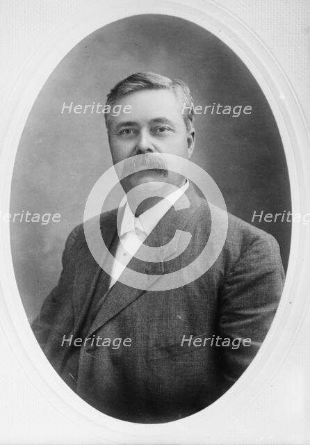 N.B. Broward, cameo portrait, 1910. Creator: Bain News Service.