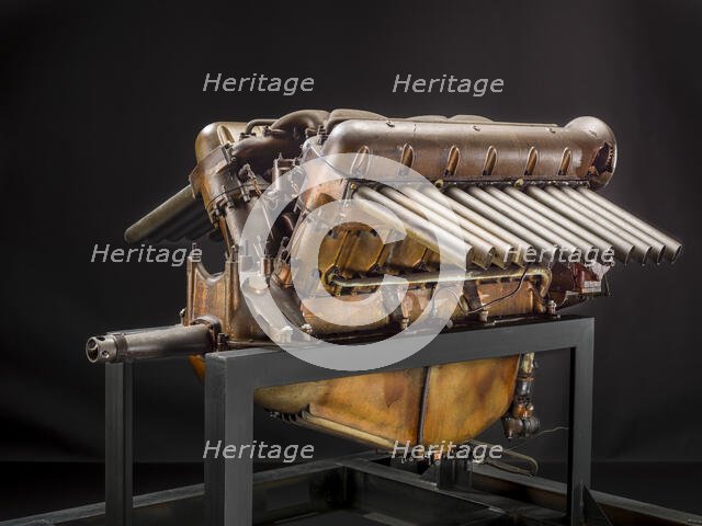 Curtiss CD-12 Prototype (Serial Number 1) V-12 Engine, Circa1921. Creator: Curtiss Aeroplane and Motor Company.