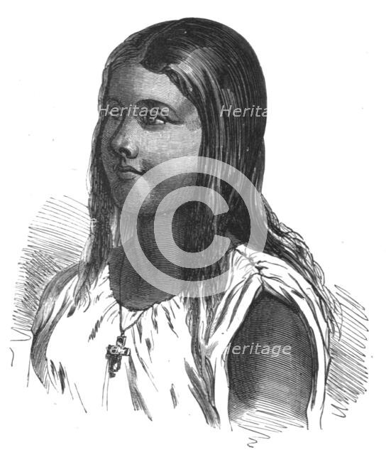 ''Indian Girl--Paraguay; A visit to Paraguay during the war', 1875. Creator: Unknown.
