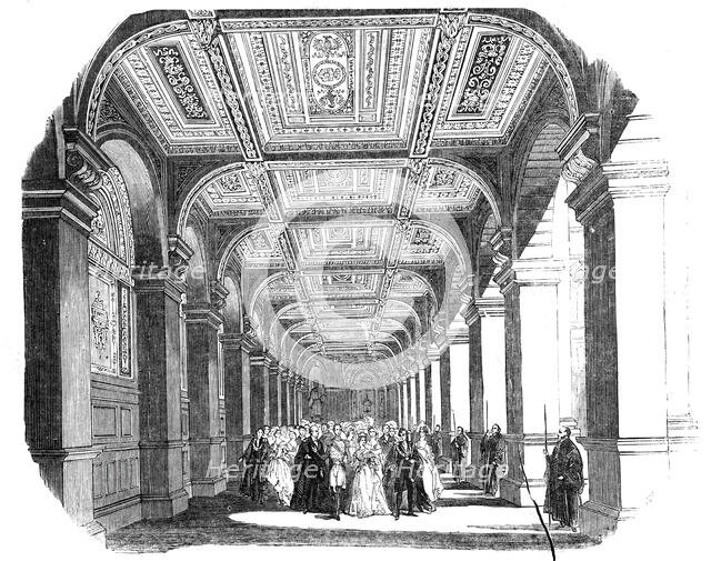 The Procession in the North Ambulatory, 1844. Creator: Unknown.