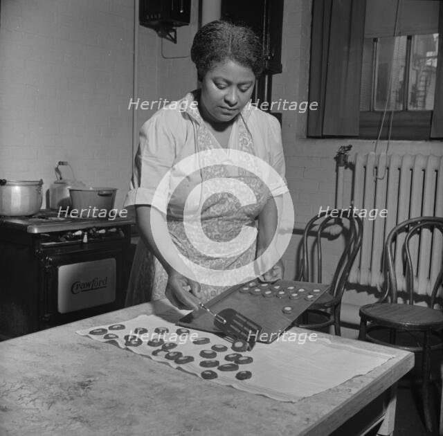 A child care center opened September 15, 1942 for thirty children, New Britain, Connecticut, 1943. Creator: Gordon Parks.