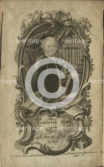 Portrait of Friedrich Karl Freiherr von Moser (1723-1798), 1775.