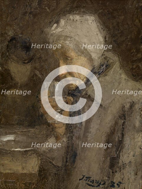 The Good Drink, 1885. Creator: Jan Toorop.