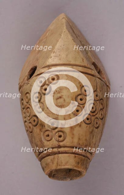 Whistle, Iran, 9th-10th century. Creator: Unknown.